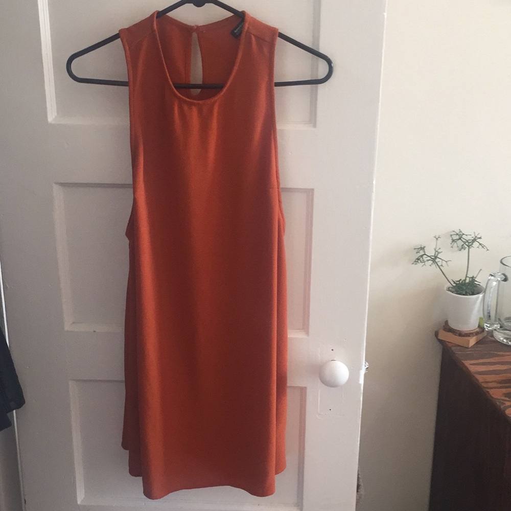 American Apparel tunic dress. Burnt Orange. Small